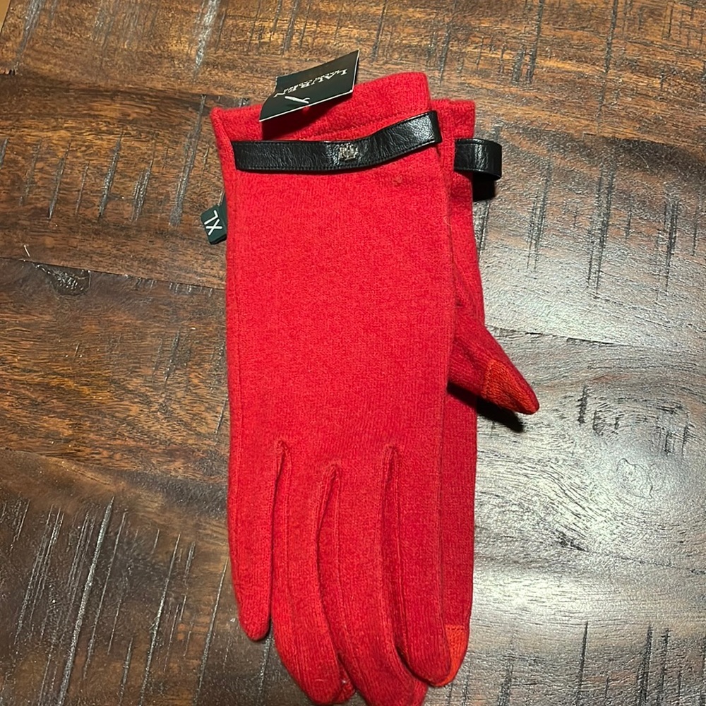 Ralph Lauren XL Touch Tech Gloves Wool Cashmere